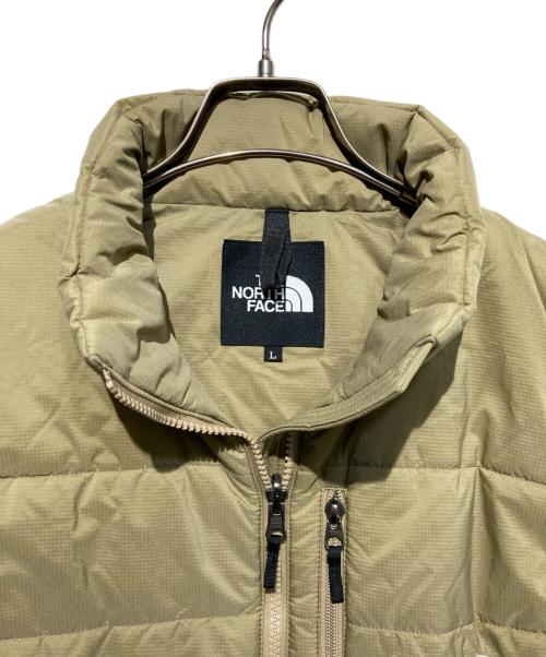 THE NORTH FACE（ザ ノース フェイス）THE NORTH FACE (ザ ノース フェイス) ライトライダーベスト ベージュ サイズ:Ｌの古着・服飾アイテム