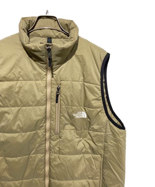 THE NORTH FACE（ザ ノース フェイス）THE NORTH FACE (ザ ノース フェイス) ライトライダーベスト ベージュ サイズ:Ｌの古着・服飾アイテム