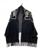 Hysteric Glamourヒステリックグラマー）の古着「DIZZY&MILKY ジャカード ショールカーディガン」｜ブラック