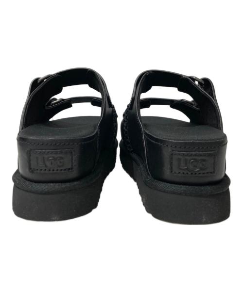UGG（アグ）UGG (アグ) GOLDENSTAR HI SLIDE サンダル ブラック サイズ:24cmの古着・服飾アイテム