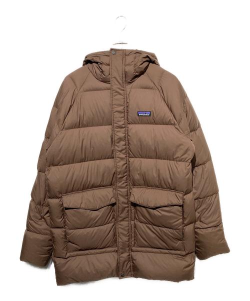 Patagonia（パタゴニア）Patagonia (パタゴニア) サイレント・ダウン・パーカ ブラウン サイズ:Mの古着・服飾アイテム