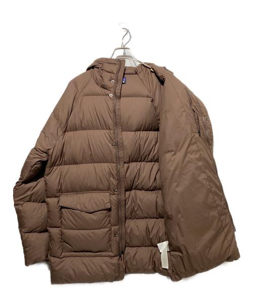 Patagonia（パタゴニア）Patagonia (パタゴニア) サイレント・ダウン・パーカ ブラウン サイズ:Mの古着・服飾アイテム