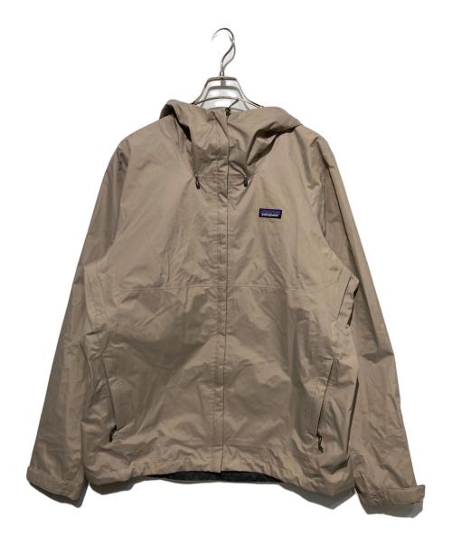 Patagonia（パタゴニア）Patagonia (パタゴニア) トレントシェル3Lレインジャケット ベージュ サイズ:Lの古着・服飾アイテム