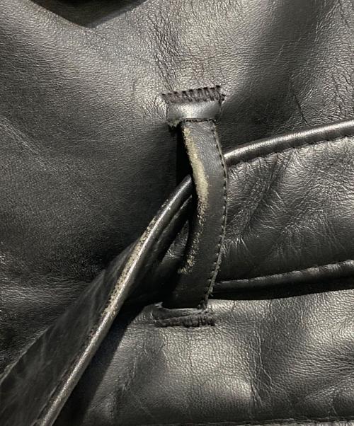 Schott（ショット）Schott (ショット) レザーダブルライダースジャケット ブラック サイズ:38の古着・服飾アイテム