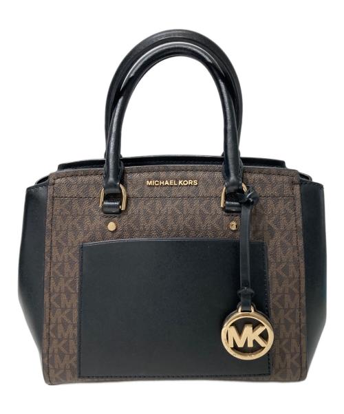 MICHAEL KORS（マイケル・コース）MICHAEL KORS (マイケル・コース) ミディアム メッセンジャー ブラウンの古着・服飾アイテム