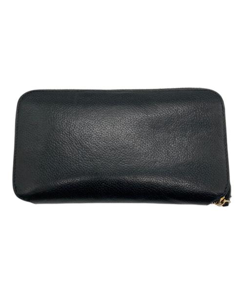 BALENCIAGA（バレンシアガ）BALENCIAGA (バレンシアガ) ラウンドファスナーウォレット 長財布 ブラックの古着・服飾アイテム