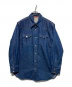 Acne studiosアクネ ストゥディオス）の古着「デニムウエスタンシャツ」｜インディゴ