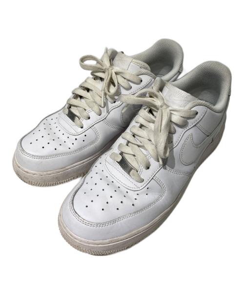 NIKE（ナイキ）NIKE (ナイキ) AIR FORCE1 LOW ホワイト サイズ:27の古着・服飾アイテム