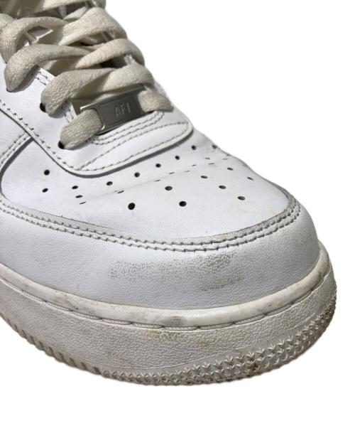 NIKE（ナイキ）NIKE (ナイキ) AIR FORCE1 LOW ホワイト サイズ:27の古着・服飾アイテム