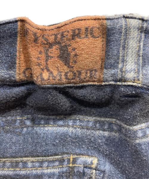 hysteric（ヒステリック）hysteric (ヒステリック) REBEL ROCK柄 リバーシブルスウェットパンツ グレー サイズ:freeの古着・服飾アイテム