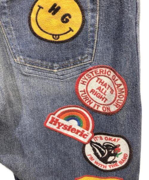 hysteric（ヒステリック）hysteric (ヒステリック) REBEL ROCK柄 リバーシブルスウェットパンツ グレー サイズ:freeの古着・服飾アイテム