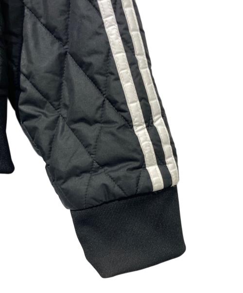 adidas（アディダス）adidas (アディダス) キルテッド スーパースター トラック トップ ブラック サイズ:Mの古着・服飾アイテム