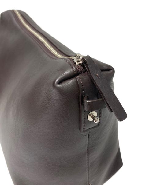 ENOF（イナフ）enof (イナフ) DEAR ショルダーバッグ ブラウンの古着・服飾アイテム