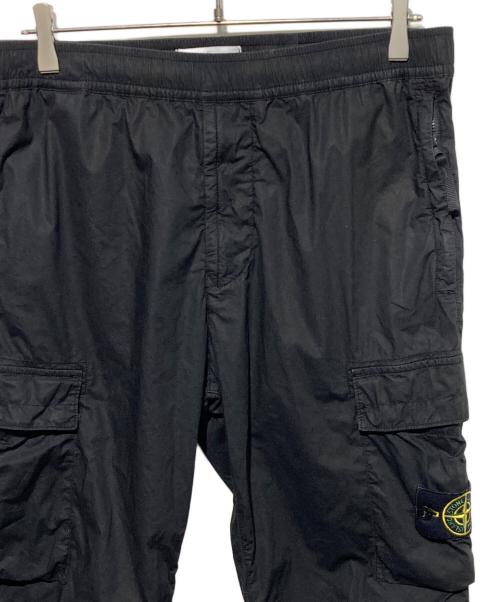 STONE ISLAND（ストーンアイランド）STONE ISLAND (ストーンアイランド) カーゴパンツ ブラック サイズ:34の古着・服飾アイテム