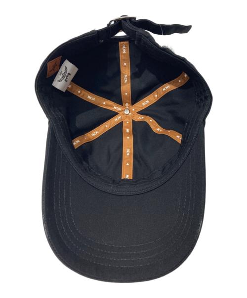 MCM（エムシーエム）MCM (エムシーエム) キャップ ブラックの古着・服飾アイテム