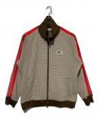Onitsuka Tigerオニツカタイガー）の古着「ワッフルトラックジャケット」｜ブラウン