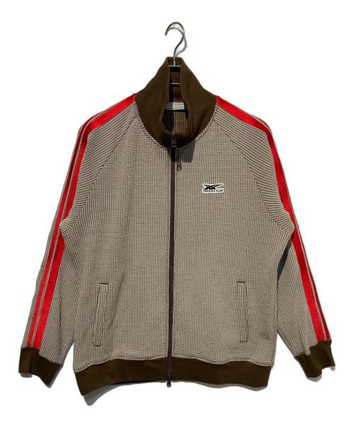 Onitsuka Tiger（オニツカタイガー）Onitsuka Tiger (オニツカタイガー) ワッフルトラックジャケット ブラウン サイズ:XLの古着・服飾アイテム