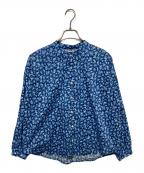 Shower Partyシャワーパーティー）の古着「リバティプリントブラウス」｜ブルー