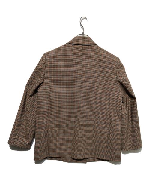 SLOBE IENA（スローブ イエナ）SLOBE IENA (スローブ イエナ) チェックビックジャケット ブラウン サイズ:36の古着・服飾アイテム