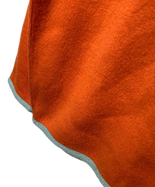 HERILL（ヘリル）HERILL (ヘリル) Duofold Pullover カシミヤスナップT オレンジ サイズ:2の古着・服飾アイテム