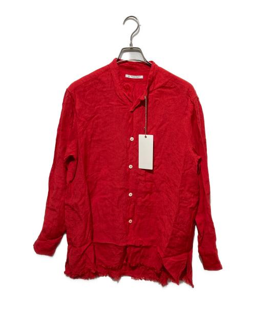 MAATEE&SONS（マーティーアンドサンズ）MAATEE&SONS (マーティーアンドサンズ) フリンジシャツ レッド サイズ:2の古着・服飾アイテム