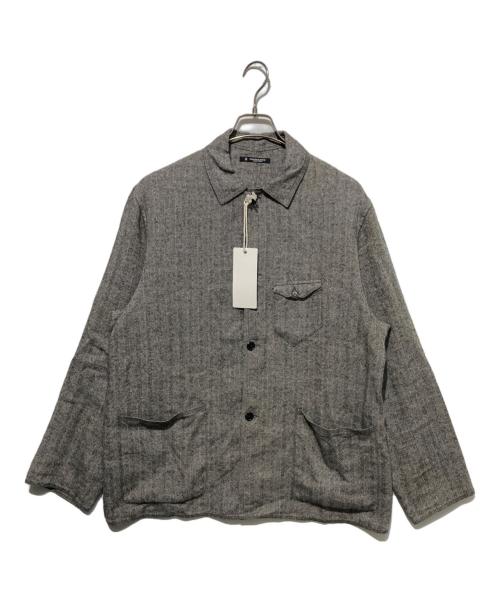 MAATEE&SONS（マーティーアンドサンズ）MAATEE&SONS (マーティーアンドサンズ) HERRINGBONE カーバーオール グレー サイズ:3の古着・服飾アイテム