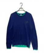 KENZOケンゾー）の古着「タイガーワッペンニット」｜ネイビー