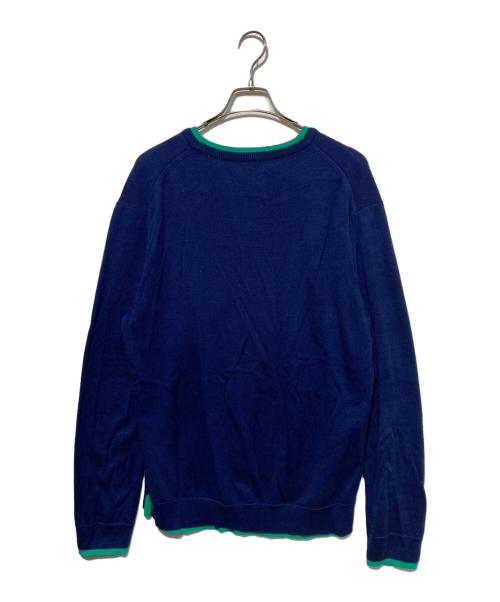 KENZO（ケンゾー）KENZO (ケンゾー) タイガーワッペンニット ネイビー サイズ:Lの古着・服飾アイテム