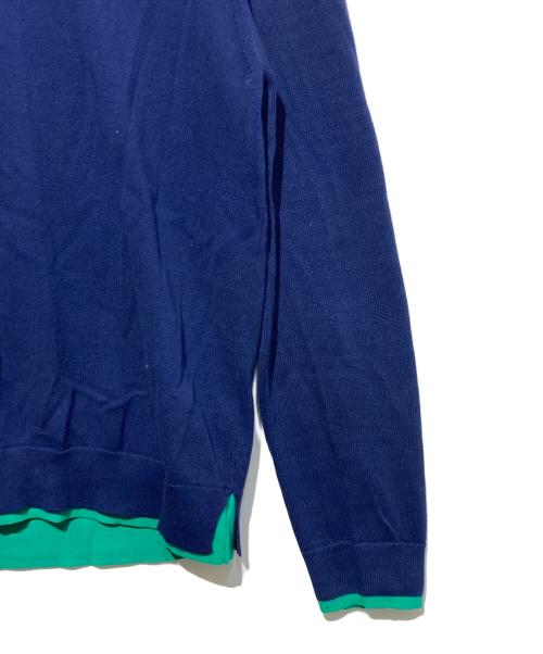 KENZO（ケンゾー）KENZO (ケンゾー) タイガーワッペンニット ネイビー サイズ:Lの古着・服飾アイテム