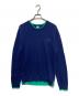 KENZO（ケンゾー）の古着「タイガーワッペンニット」｜ネイビー