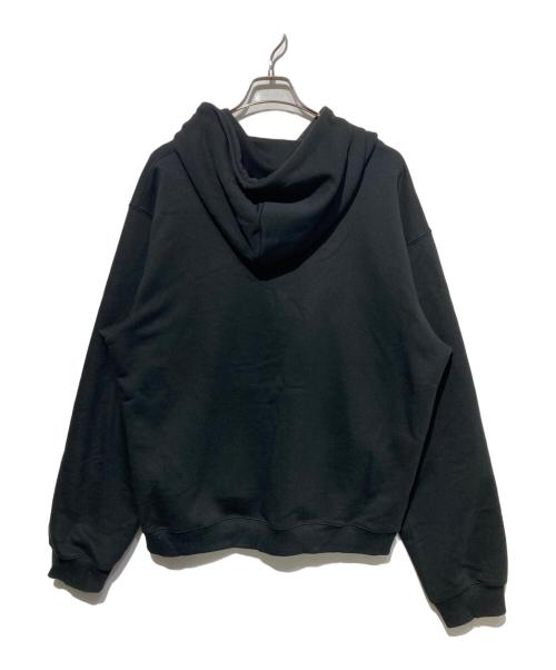 THE COLDEST MOMENT（ザ コールデストモーメント）The Coldest Moment (ザ コールデストモーメント) プリントパーカー ブラック サイズ:Lの古着・服飾アイテム