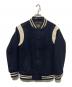 skookum（スクーカム）の古着「SHOULDER STRIPE VARSITY STADIUM AWARD JACKET」｜ネイビー