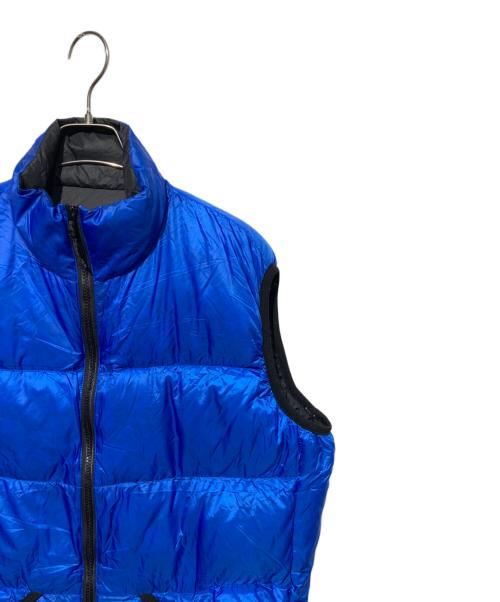 UNITED ARROWS（ユナイテッドアローズ）UNITED ARROWS (ユナイテッドアローズ) FEATHERED FRIENDS (フェザードフレンズ) 別注ダウンベスト ブルー サイズ:Sの古着・服飾アイテム