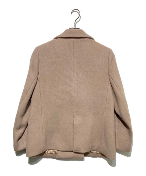 Apuweiser-riche（アプワイザーリッシェ）Apuweiser-riche (アプワイザーリッシェ) ウールPコート ブラウン サイズ:2の古着・服飾アイテム