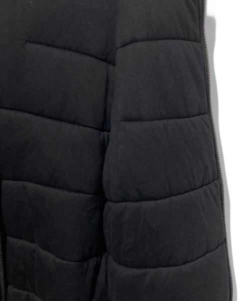 EMPORIO ARMANI（エンポリオアルマーニ）EMPORIO ARMANI (エンポリオアルマーニ) 中綿ニットジャケット ブラック サイズ:48の古着・服飾アイテム