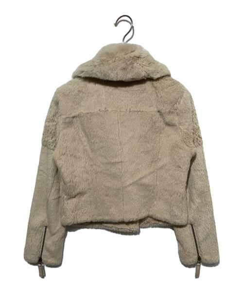 GRACE CLASS（グレースクラス）GRACE CLASS (グレースクラス) ラビットファージャケット ベージュ サイズ:36の古着・服飾アイテム