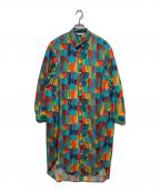 HERALBONYヘラルボニー）の古着「シャツワンピース「カラー」」｜マルチカラー