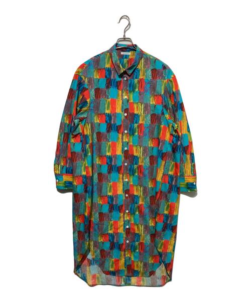 HERALBONY（ヘラルボニー）HERALBONY (ヘラルボニー) シャツワンピース「カラー」 マルチカラー サイズ:Fの古着・服飾アイテム