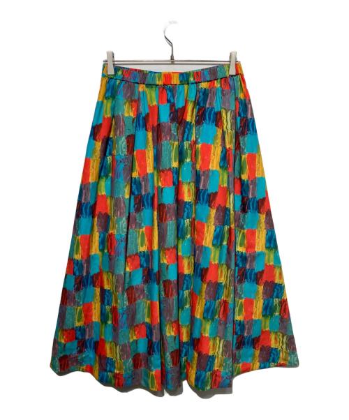HERALBONY（ヘラルボニー）HERALBONY (ヘラルボニー) フレアスカート「カラー」 マルチカラー サイズ:Mの古着・服飾アイテム