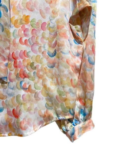 HERALBONY（ヘラルボニー）HERALBONY (ヘラルボニー) ボウタイブラウス「蟻」 マルチカラー サイズ:FREEの古着・服飾アイテム