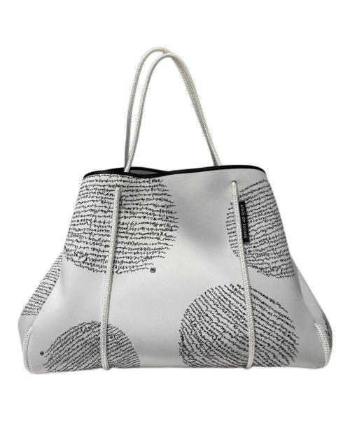 STATE OF ESCAPE（ステイトオブエスケープ）STATE OF ESCAPE (ステイトオブエスケープ) HERALBONY (ヘラルボニー) Flying Solo トートバッグ ホワイトの古着・服飾アイテム