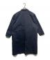 HARVESTY (ハーベスティー) コットンチノクロスオーバーコート ネイビー サイズ:１：8000円