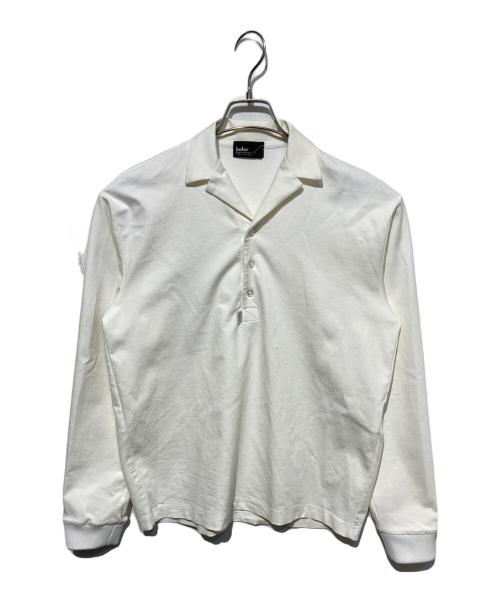KOLOR（カラー）KOLOR (カラー) 長袖ポロシャツ ホワイト サイズ:1の古着・服飾アイテム