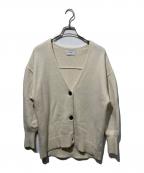 CLANEクラネ）の古着「Minami Tanaka VNECK BACK CARDIGAN」｜アイボリー