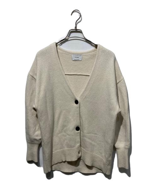 CLANE（クラネ）CLANE (クラネ) Minami Tanaka VNECK BACK CARDIGAN アイボリー サイズ:2の古着・服飾アイテム