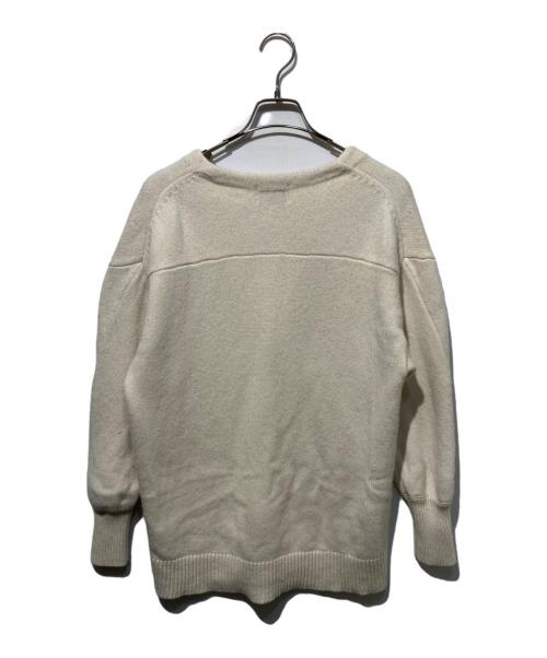 CLANE（クラネ）CLANE (クラネ) Minami Tanaka VNECK BACK CARDIGAN アイボリー サイズ:2の古着・服飾アイテム