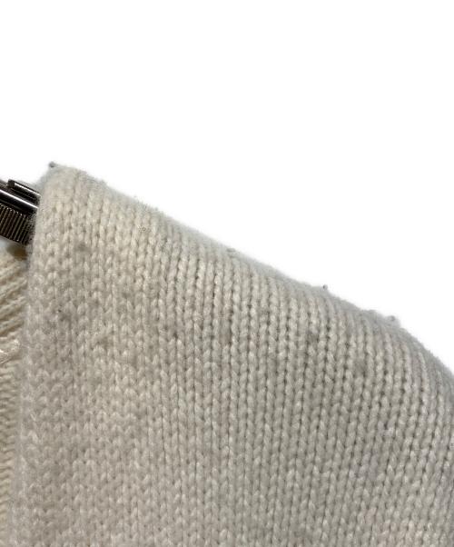 CLANE（クラネ）CLANE (クラネ) Minami Tanaka VNECK BACK CARDIGAN アイボリー サイズ:2の古着・服飾アイテム