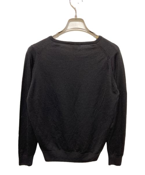 JOHN SMEDLEY（ジョンスメドレー）JOHN SMEDLEY (ジョンスメドレー) Vネックニット ネイビー サイズ:Sの古着・服飾アイテム