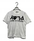 PLAY COMME des GARCONSプレイコムデギャルソン）の古着「PLAY HEART LOGO」｜ホワイト