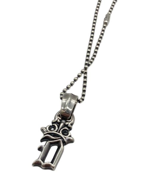 BILL WALL LEATHER（ビルウォールレザー）BILL WALL LEATHER (ビルウォールレザー) INITIAL CROWN イニシャルD  ボールチェーンネックレスの古着・服飾アイテム